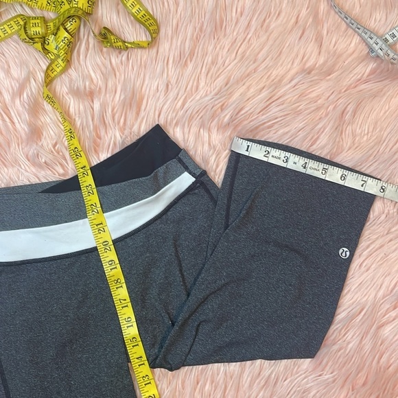 LuluLemon Astro Wunder Under crop legging Gray Size 4 - Picture 6 of 6
